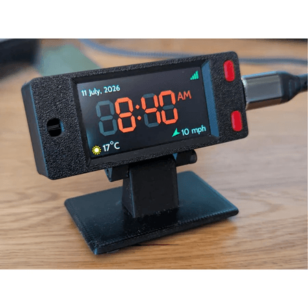 Vỏ T-Display có chân đế sau khi lắp hoàn chỉnh